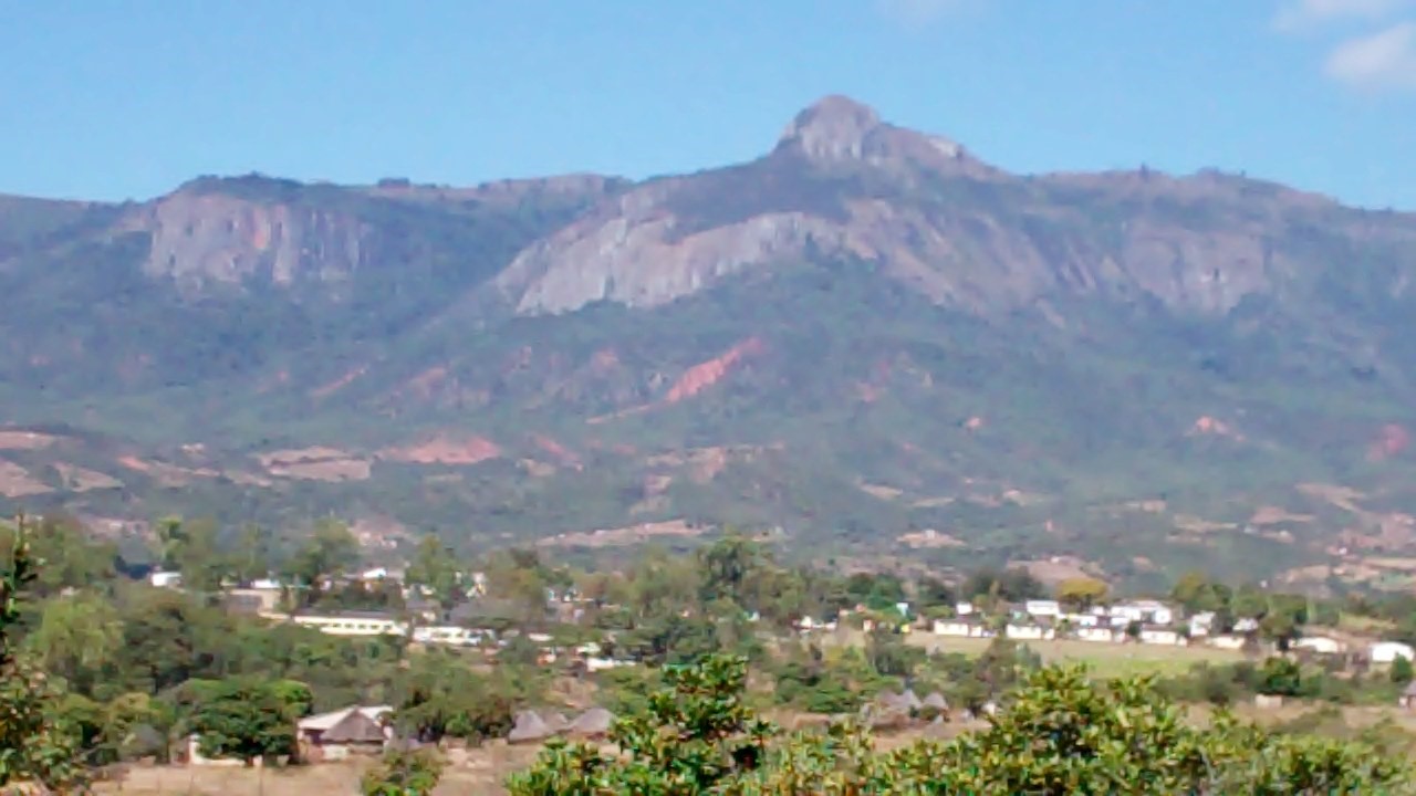 View of the Samaringa Institution from the Katiro Memorial Centre. 